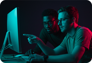 HS-1 two guys discussing things