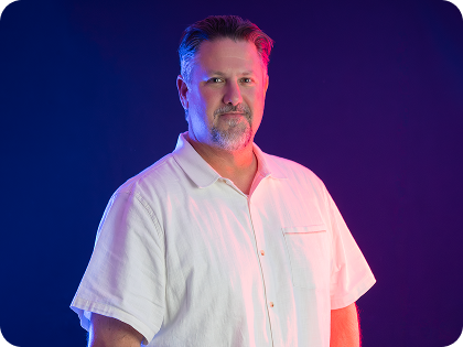 headshot of Imaginuity Director of Infrastructure Kristan Boggs